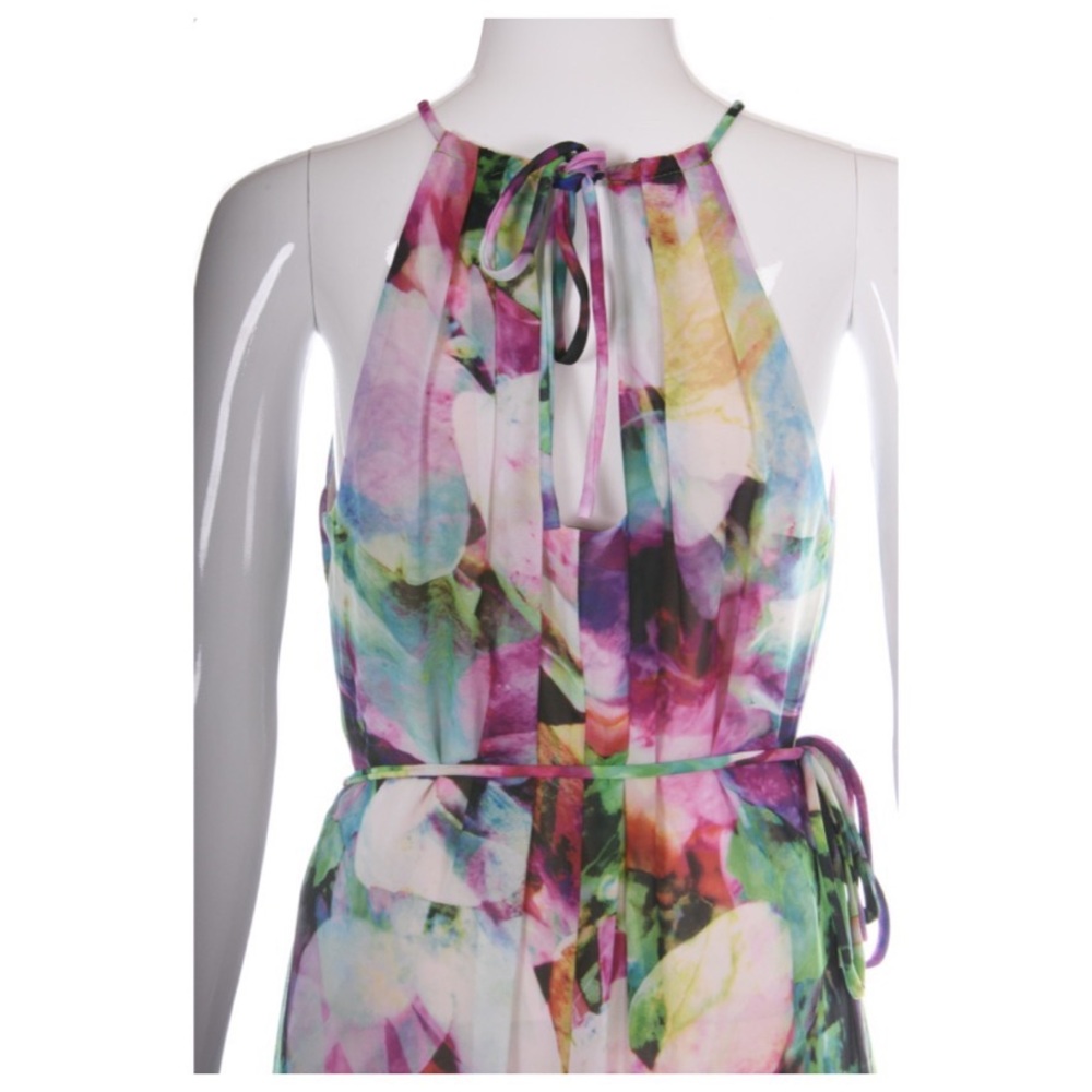 MAGGY LONDON Floral Maxi Dress Size 2 - Picture 4 of 8